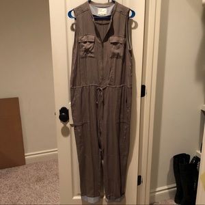 Anthropologie green Jumpsuit